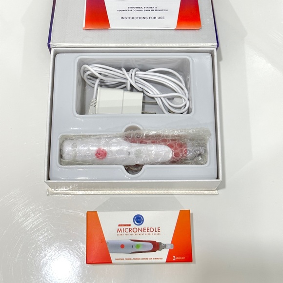 ORA Microneedling derma pen with 3 replacement needle heads - Picture 5 of 6
